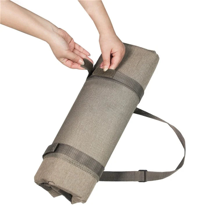 MYDAYS OUTDOOR 847203 Rollable Backrest Cushion Chair Portable Outdoor Camping Fishing Seat Mat