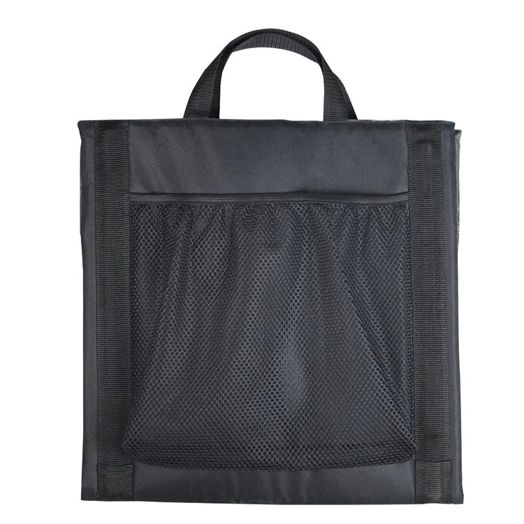 847108 Outdoor Camping Fishing Leaves Pattern Folding Chair with Wide Fiberglass Rod