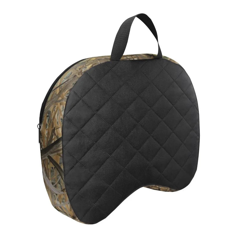 Portable Camping Hunting Seat Mat Thicken EPE+Sponge Outdoor Seating Pad with Carabiner