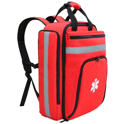 36x20x44cm Oxford Cloth Rescue Backpack Emergency Medical Shoulders Bag