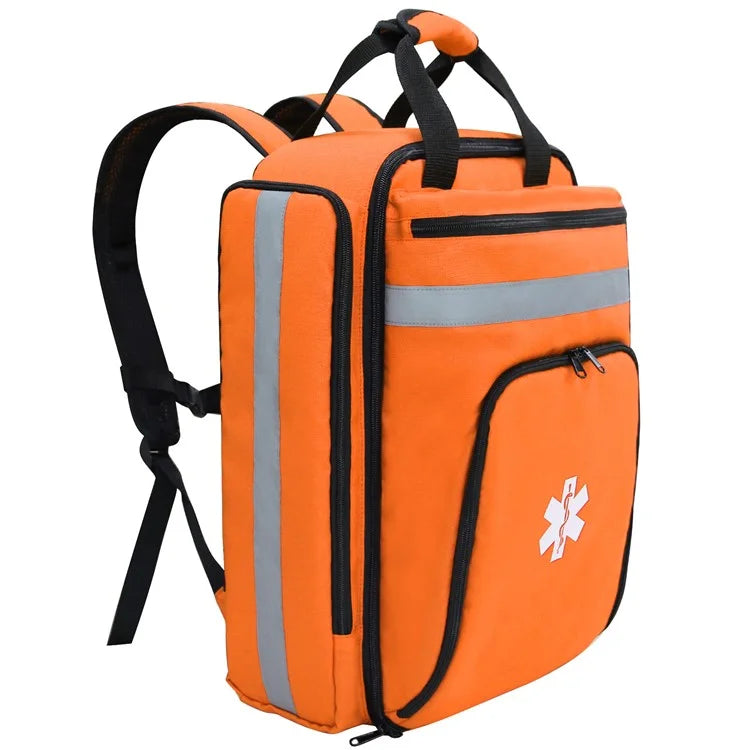 36x20x44cm Oxford Cloth Rescue Backpack Emergency Medical Shoulders Bag
