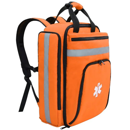 36x20x44cm Oxford Cloth Rescue Backpack Emergency Medical Shoulders Bag