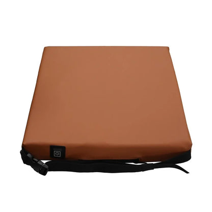 Portable Outdoor Stadium Electric Heating Seat Mat Winter Leather+Cotton Seat Cushion