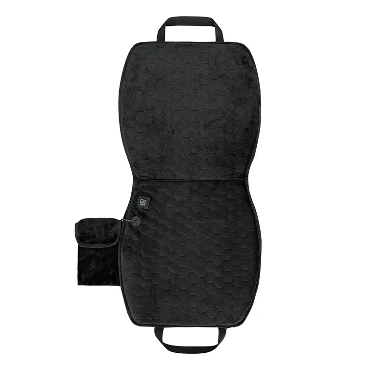 MYDAYS OUTDOOR 850201 Crystal Velvet 3 Gears Electric Heating Seat Cushion for Outdoor Events (No Power Bank)