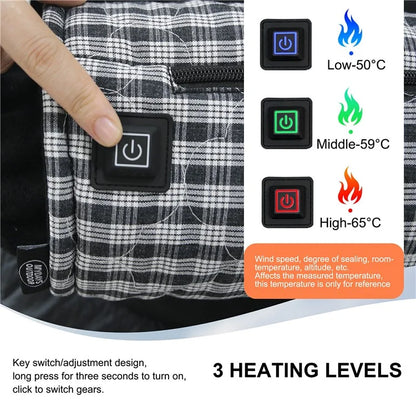 Outdoor Hand Warmer 40x19cm Heated Hand Muff Pouch for Cold Weather