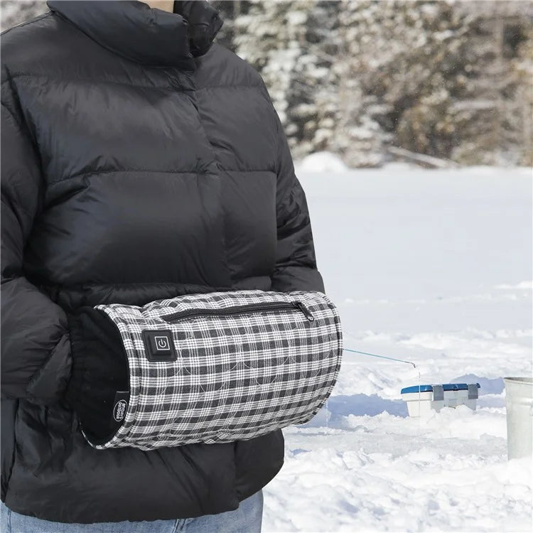 Outdoor Hand Warmer 40x19cm Heated Hand Muff Pouch for Cold Weather