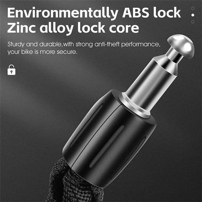 WEST BIKING YP0705097 Bike Chain Lock Anti Theft Bicycle Security Chain Lock
