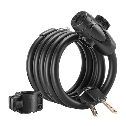 WEST BIKING YP0705099 1.2m Bicycle Lock Anti-freeze Steel Cable Anti-Theft Lock