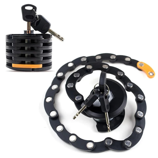 BCL2 Foldable Bike Lock Electric Bicycle Lock Anti-theft Mini Tower Lock