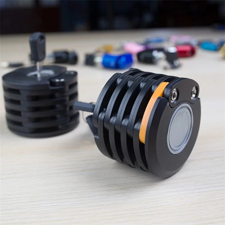 BCL2 Foldable Bike Lock Electric Bicycle Lock Anti-theft Mini Tower Lock