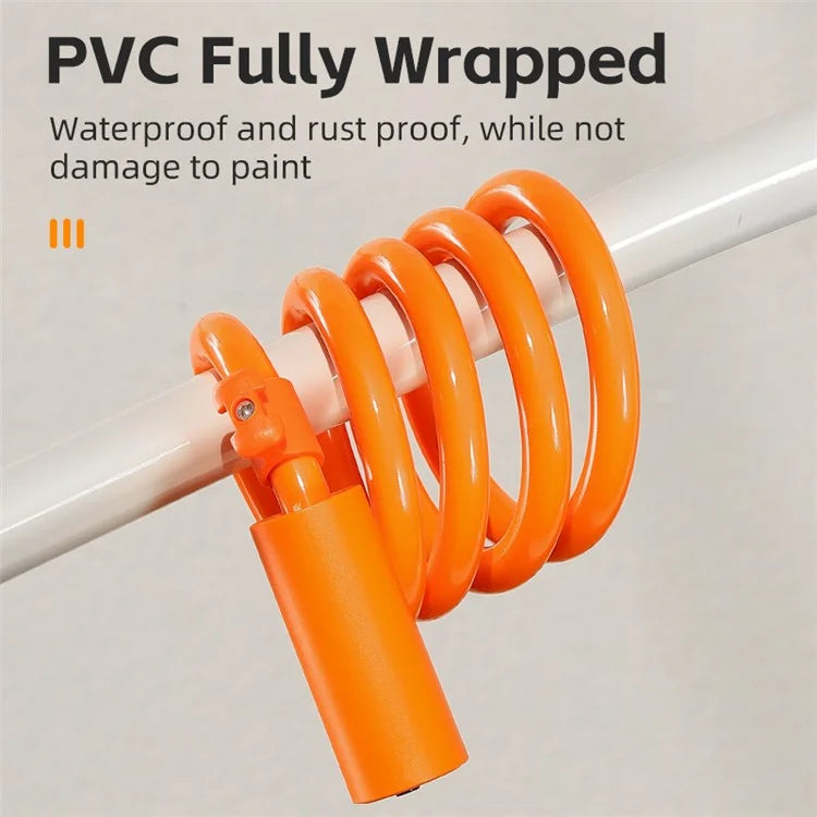 WEST BIKING YP0705100 115cm Extendable Steel Cable Anti-theft Bicycle Lock