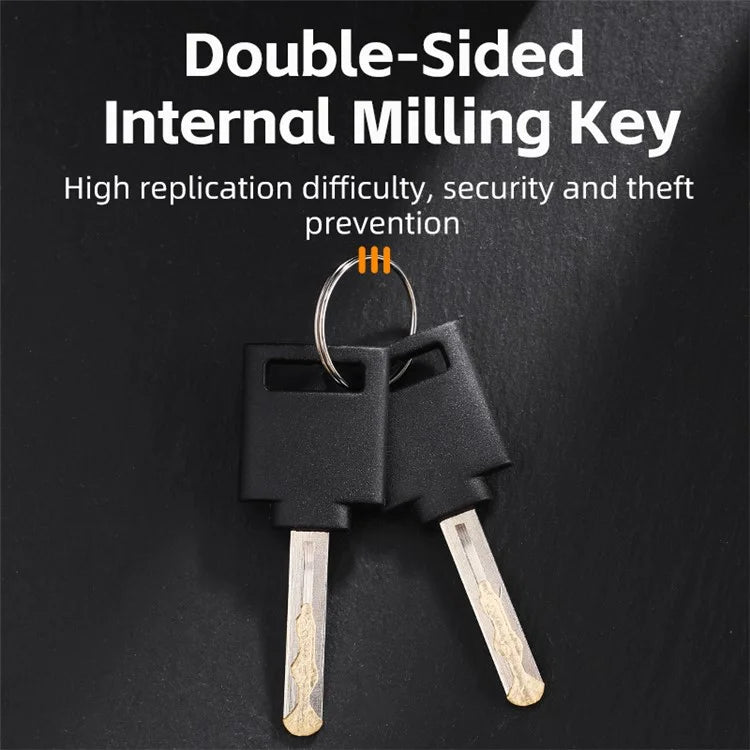 WEST BIKING YP0705100 115cm Extendable Steel Cable Anti-theft Bicycle Lock