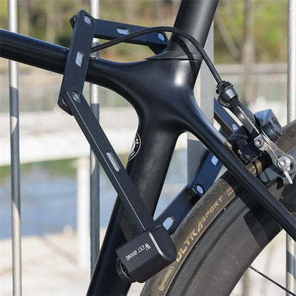 WEST BIKING 80cm Portable 6-section Folding Anti-theft Lock for Bike / Motorcycle