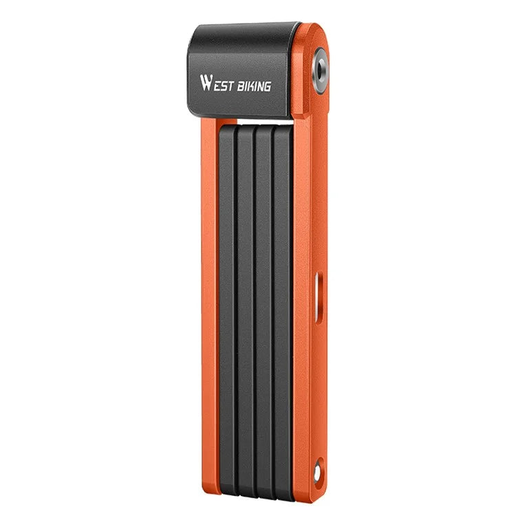 WEST BIKING 80cm Portable 6-section Folding Anti-theft Lock for Bike / Motorcycle