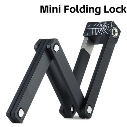 WEST BIKING YP0705105 Six-section Folding Lock for Bicycle / Electric Bicycle / Motorcycle