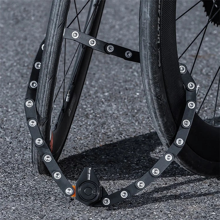 WEST BIKING YP0705098 Bike Folding Password Lock Extended Anti-theft Lock
