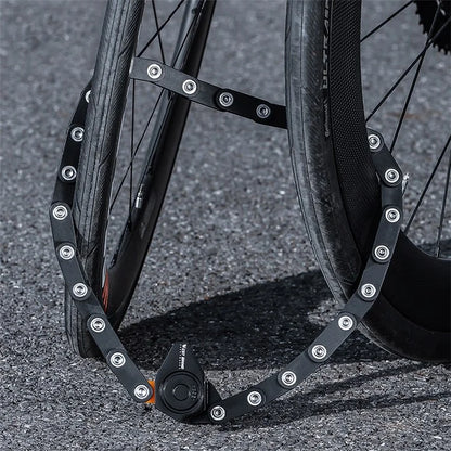 WEST BIKING YP0705098 Bike Folding Password Lock Extended Anti-theft Lock