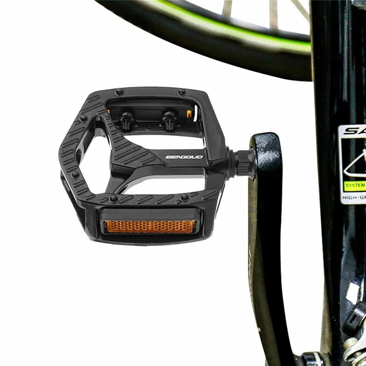 BENGGUO BG-4203 1 Pair Bicycle Pedals MTB Bike Cycling Accessories Aluminum Alloy Pedals
