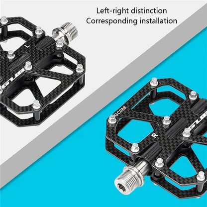 GUB GC088 1 Pair Bicycle Anti-Slip Pedals Carbon Fiber Mountain Road Bike Cycling Pedals