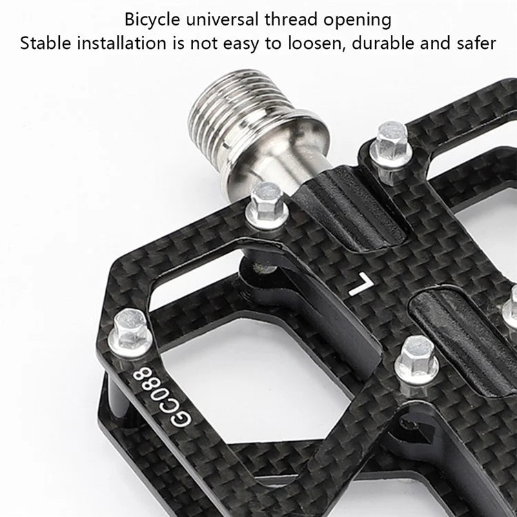 GUB GC088 1 Pair Bicycle Anti-Slip Pedals Carbon Fiber Mountain Road Bike Cycling Pedals