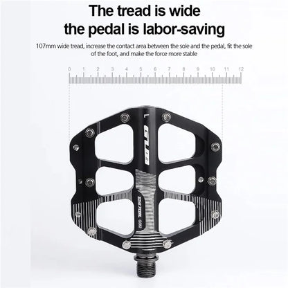 GUB G082 1 Pair Bicycle Pedals MTB Bike Cycling Accessories 3-Bearing Aluminum Alloy Pedals