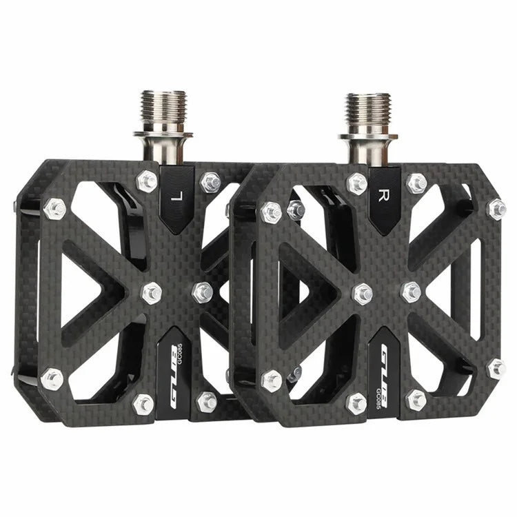 GUB GC085 Anti-Slip Bicycle Pedals Triple Bearing Carbon Fiber Mountain Bike Cycling Pedals