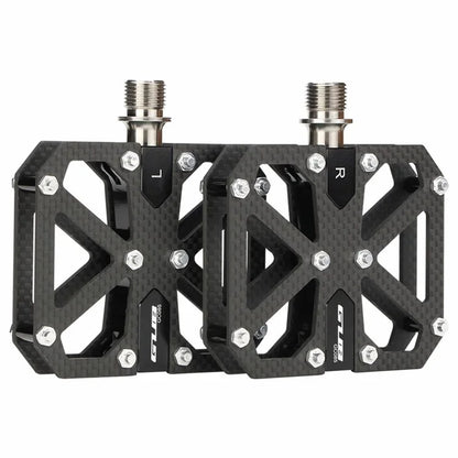 GUB GC085 Anti-Slip Bicycle Pedals Triple Bearing Carbon Fiber Mountain Bike Cycling Pedals