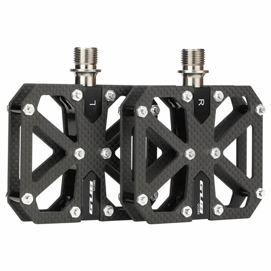 GUB GC085 Anti-Slip Bicycle Pedals Triple Bearing Carbon Fiber Mountain Bike Cycling Pedals