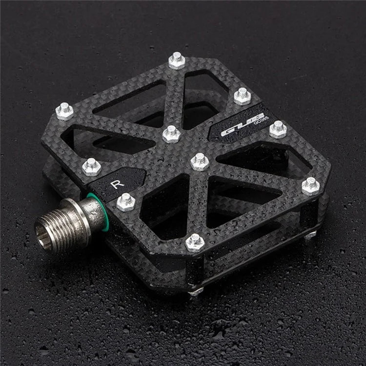 GUB GC085 Anti-Slip Bicycle Pedals Triple Bearing Carbon Fiber Mountain Bike Cycling Pedals
