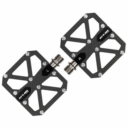 GUB GC085 Anti-Slip Bicycle Pedals Triple Bearing Carbon Fiber Mountain Bike Cycling Pedals