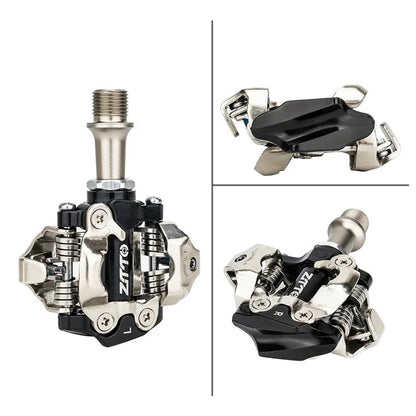 ZTTO M101 1 Pair Cycling MTB Bike Pedals Aluminum Alloy Self-Locking Bicycle SPD Bearing Pedals