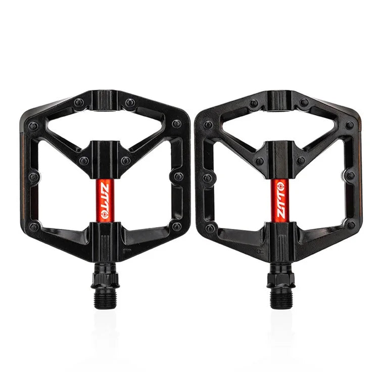 ZTTO B572 Hollow MTB Bicycle Pedal Aluminum Alloy Double DU Bearings Bike Pedals
