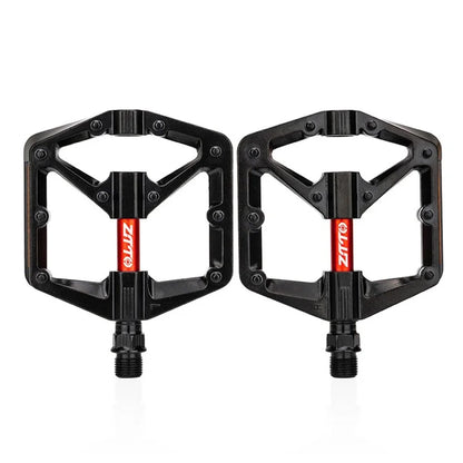 ZTTO B572 Hollow MTB Bicycle Pedal Aluminum Alloy Double DU Bearings Bike Pedals