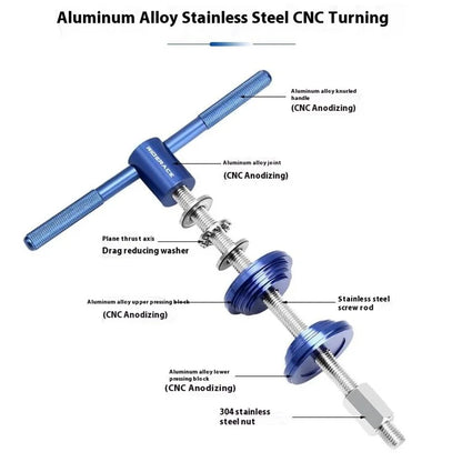 RIDERACE RR9474 Bicycle Bottom Bracket BB Installation Tool Mountain Bike Headset Press Tool