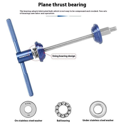 RIDERACE RR9474 Bicycle Bottom Bracket BB Installation Tool Mountain Bike Headset Press Tool