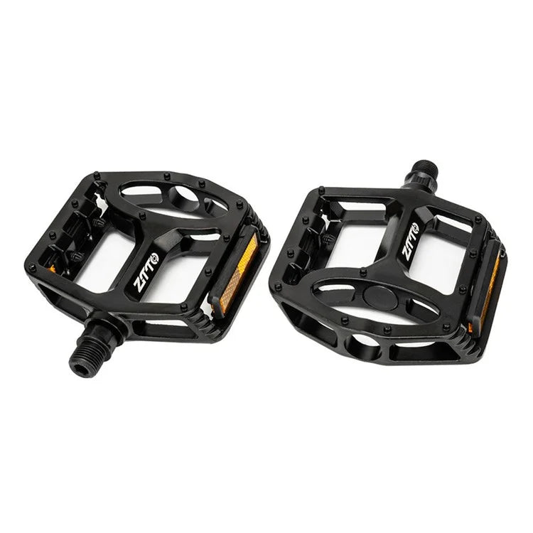 ZTTO B829 1 Pair MTB Bicycle Reflective Pedals Aluminum Alloy Bike Cycling Anti-Skid Hollow Pedals