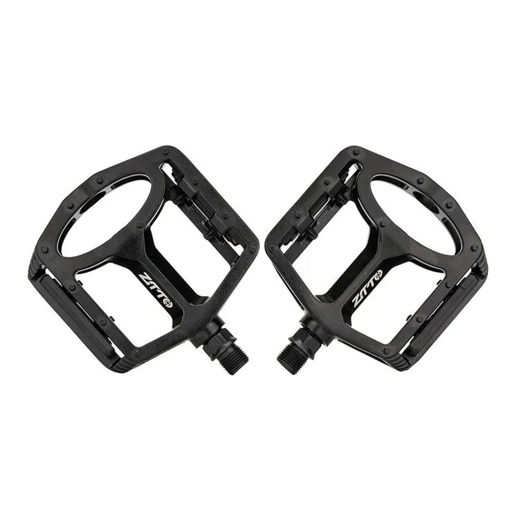 ZTTO B829 1 Pair MTB Bicycle Reflective Pedals Aluminum Alloy Bike Cycling Anti-Skid Hollow Pedals