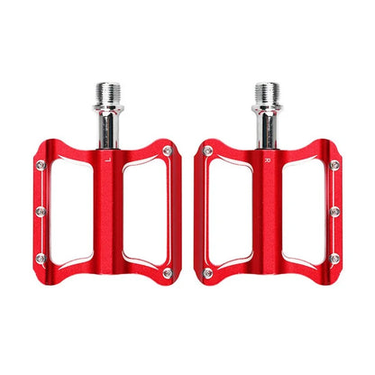 LUNJE XT-T001 1 Pair Bicycle Pedals Aluminum Alloy Mountain Bike Bearing Pedals
