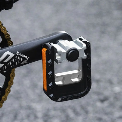 ROCKBROS K502F Lightweight Folding Bike Pedals Quick Release MTB Aluminum Alloy Bicycle Pedals