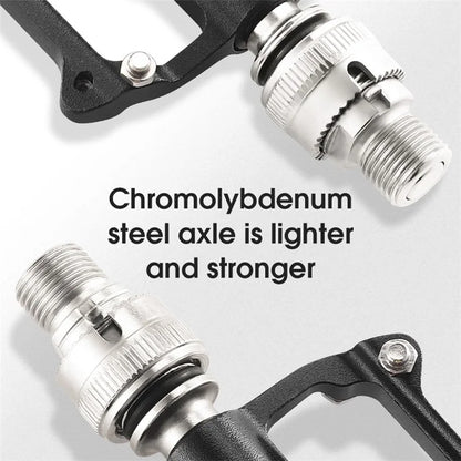 WEST BIKING YP0802118 1 Pair Bike Pedals 3-Bearing Aluminum Alloy MTB Bicycle Pedals