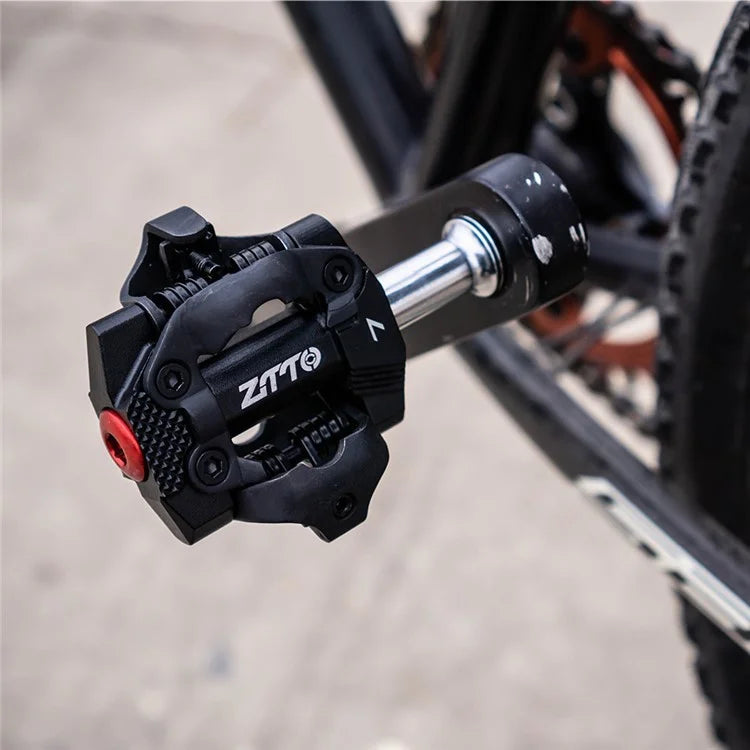 ZTTO ZD22 1 Pair Outdoor Cycling Bike Pedals Aluminum Alloy Self-Locking Bicycle Bearing Pedals