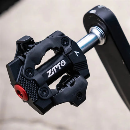 ZTTO ZD22 1 Pair Outdoor Cycling Bike Pedals Aluminum Alloy Self-Locking Bicycle Bearing Pedals