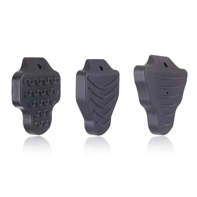 ZTTO BHT1A 1 Pair Anti-slip Rubber Bicycle Pedal Cleat Set for Road Bike