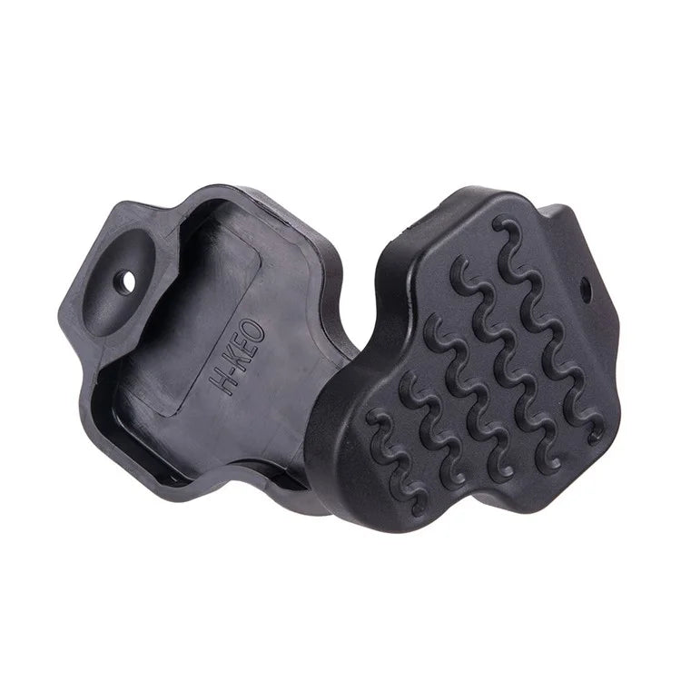 ZTTO BHT1A 1 Pair Anti-slip Rubber Bicycle Pedal Cleat Set for Road Bike