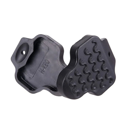 ZTTO BHT1A 1 Pair Anti-slip Rubber Bicycle Pedal Cleat Set for Road Bike