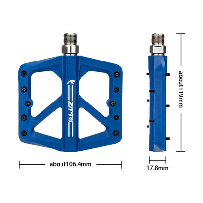 ZTTO M906 Bicycle Pedals with Bearings, Mountain Bike Nylon Pedals