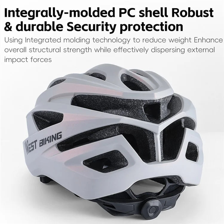 WEST BIKING YP0708118 Women's Cycling Helmet Bicycle Helmet Riding Head Protector