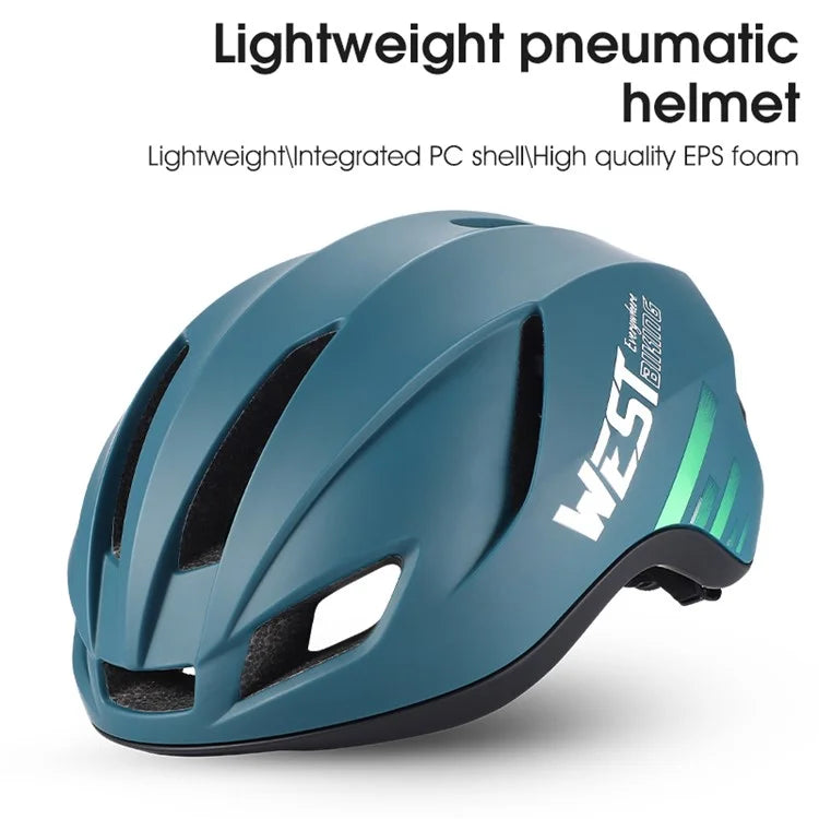 WEST BIKING YP1602505 Lightweight Pneumatic Bike Helmet with LED Taillight