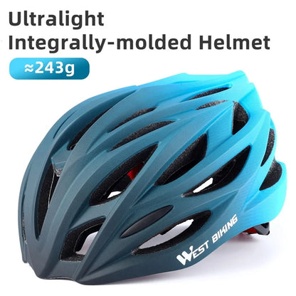 WEST BIKING YP0708116 Gradient Cycling Helmet Head Protection PC+EPS Breathable Bike Helmet
