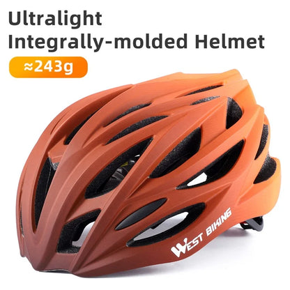 WEST BIKING YP0708116 Gradient Cycling Helmet Head Protection PC+EPS Breathable Bike Helmet